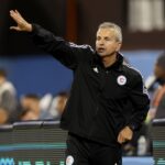 Chicago Fire head coach Frank Klopas with an improved Chicago Fire Starting 11