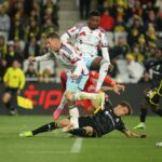 Chicago Fire FC Forward Fabian Hebers Scores in a 2-1 Loss to the Columbus Crew